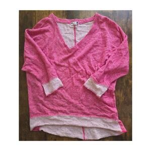 🌸 KUT From The Kloth Pink Lightweight Slouchy Knit Top – Small